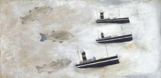 Alfred Wallis - Fish and trawlers