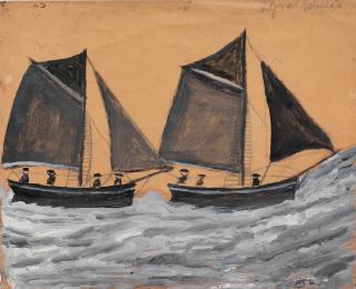 Alfred Wallis - Fishing boats