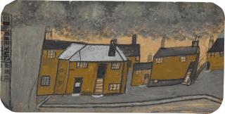 Alfred Wallis - Houses, Porthmeor Square