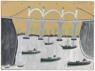 Alfred Wallis - Saltash Bridge
