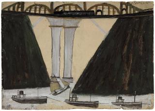 Alfred Wallis - Saltash Bridge