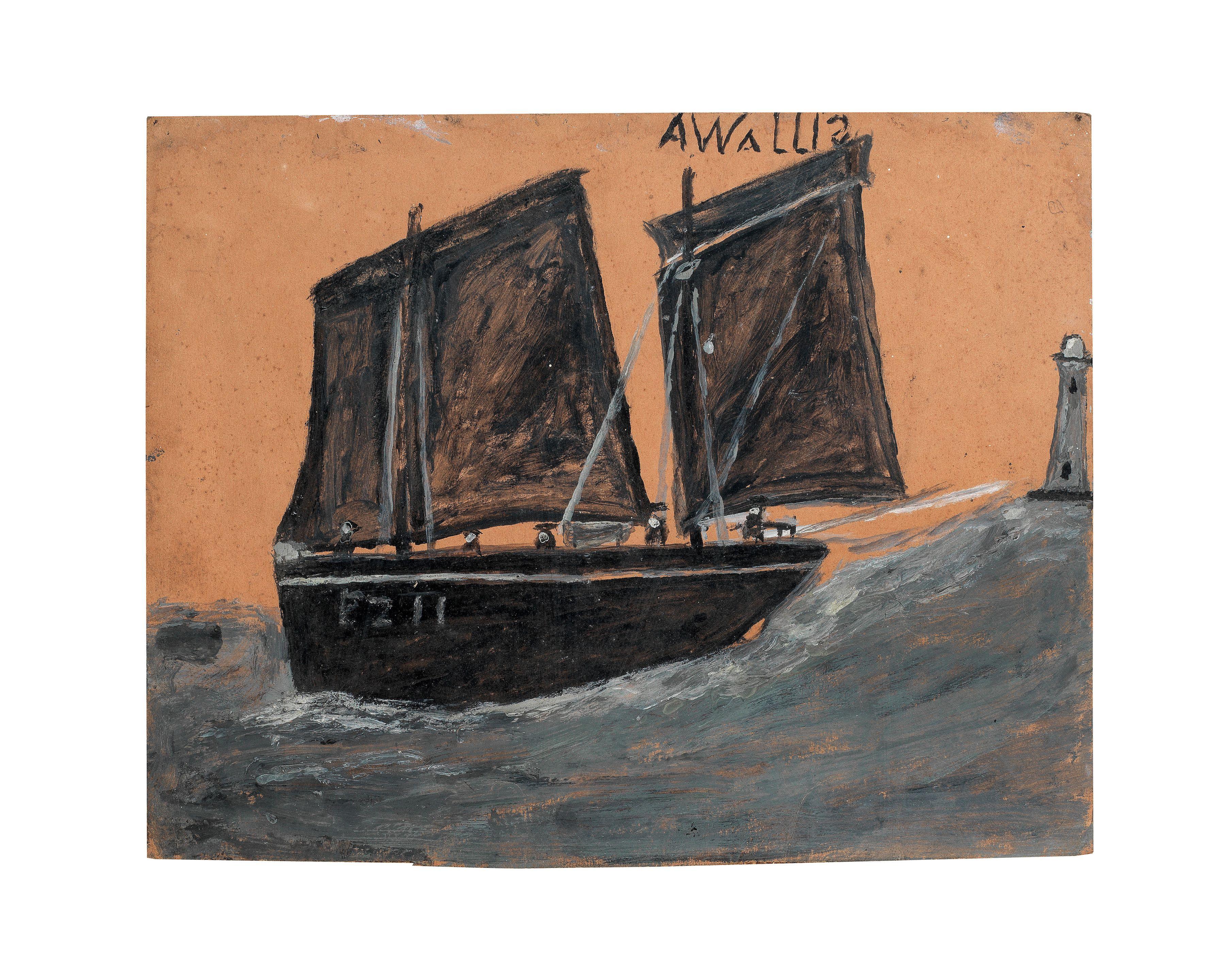Alfred Wallis - The Flying Scud