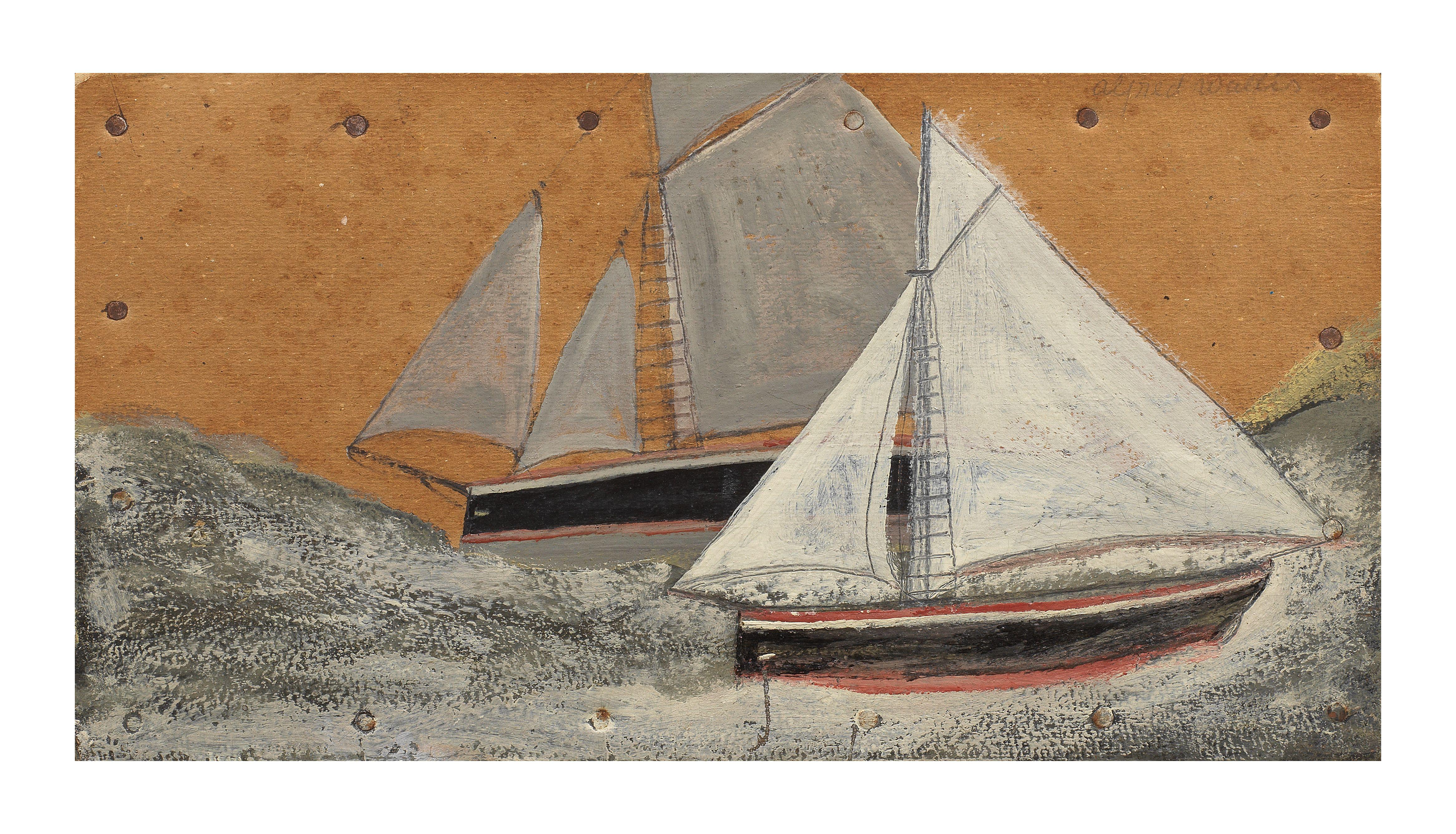 Alfred Wallis - Two boats