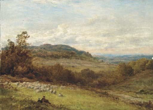Alfred Walter Williams - On the Surrey hills
