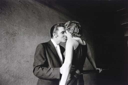 Alfred Wertheimer - \'The Kiss\', Elvis Presley And His Date Backstage At The Mosque Theatre, Richmond, Virginia, June 30, 1956
