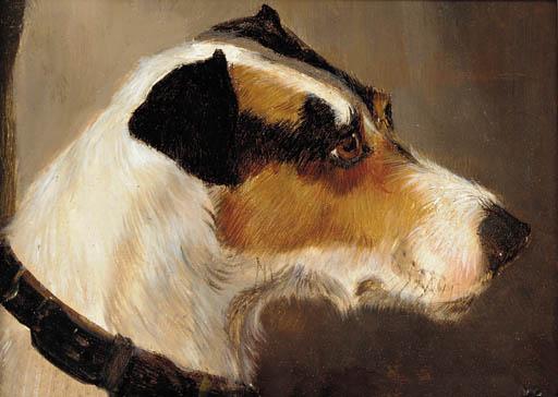 Alfred Wheeler - The Heads Of Two Terrier