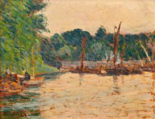 Alfred William Finch - Coastal View.