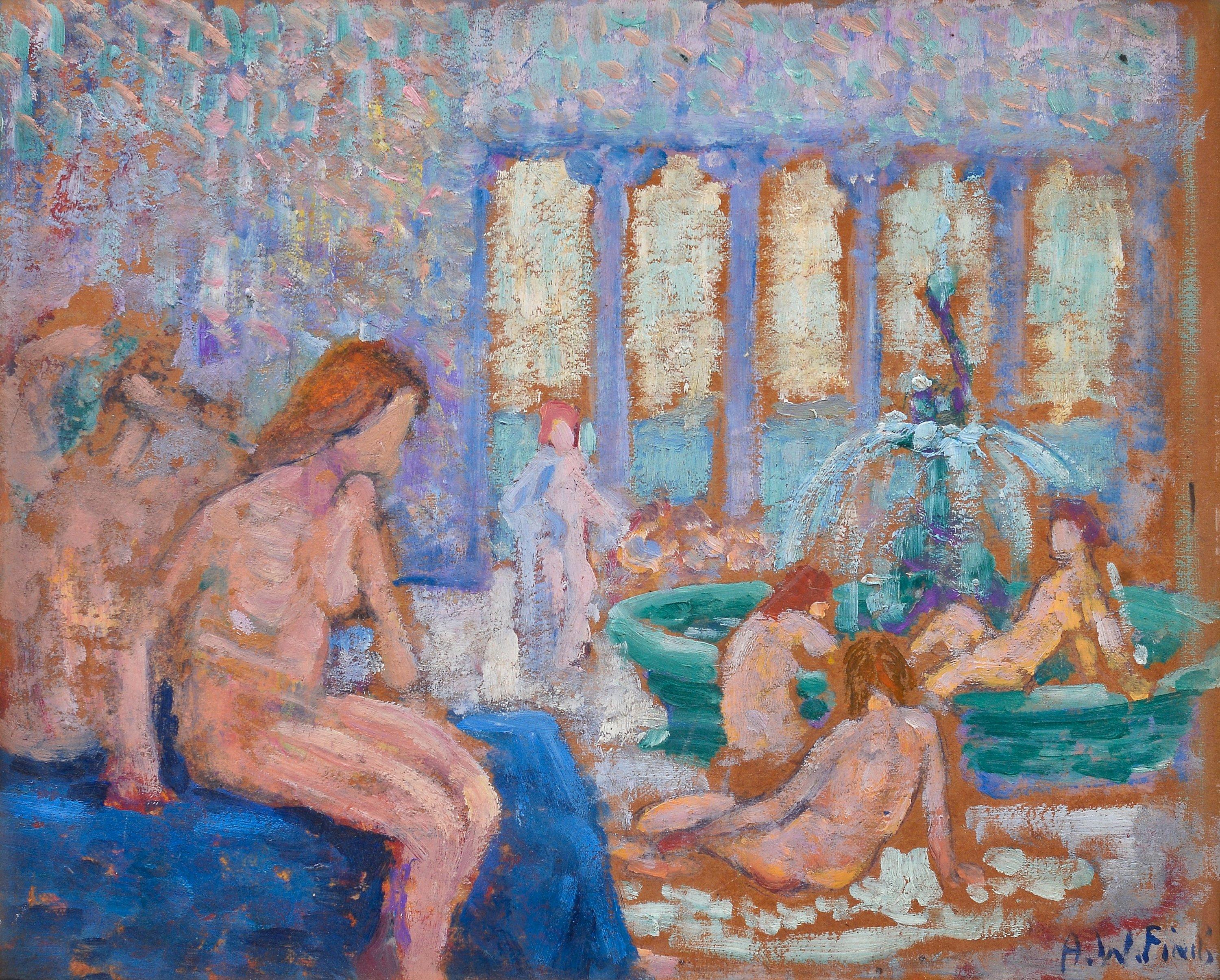 Alfred William Finch - Scene From A Harem.