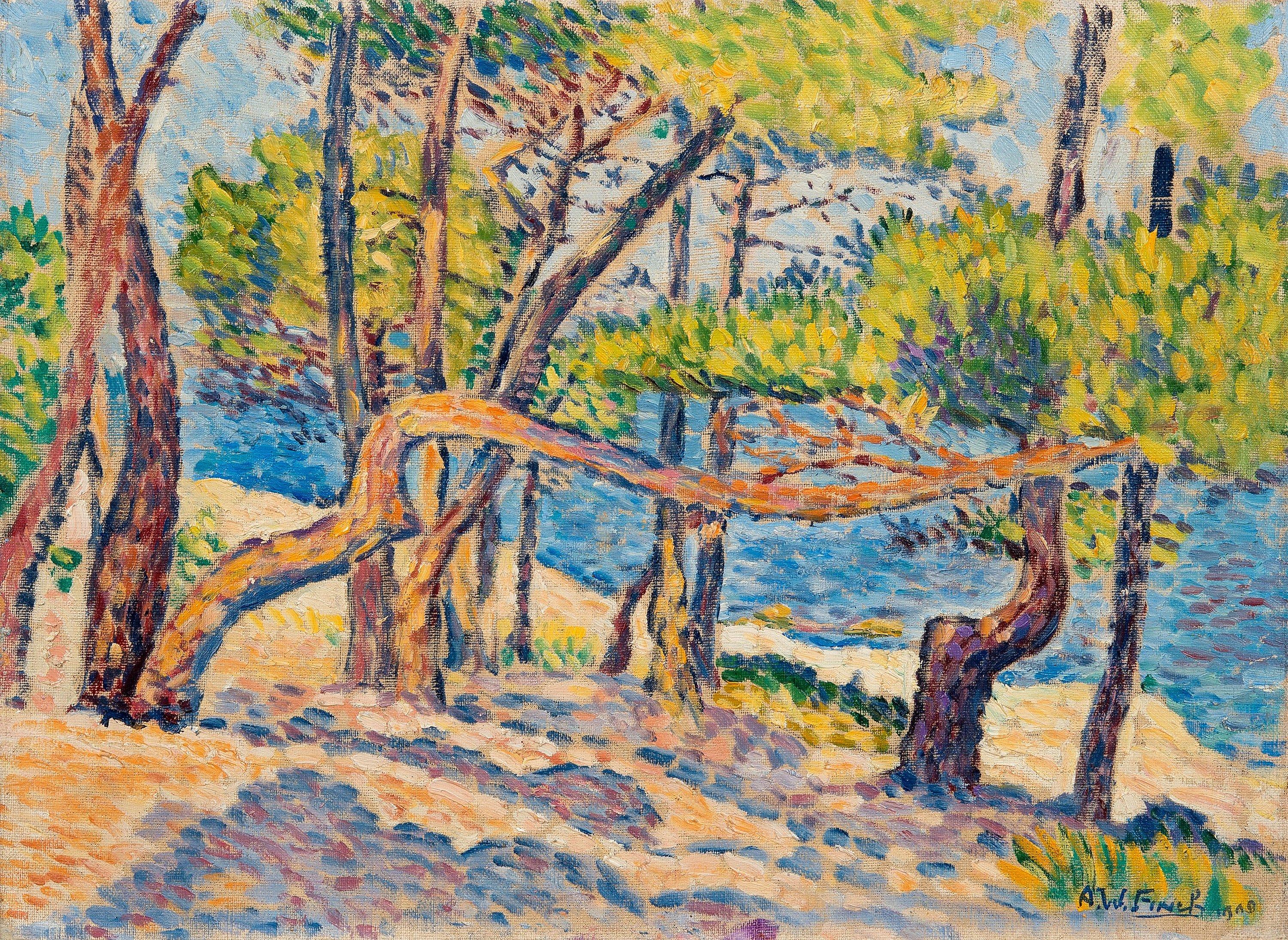 Alfred William Finch - Summer View.