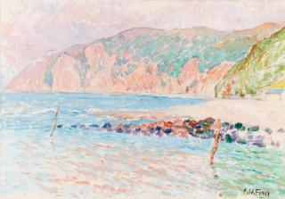 Alfred William Finch - Summerday By The Sea.