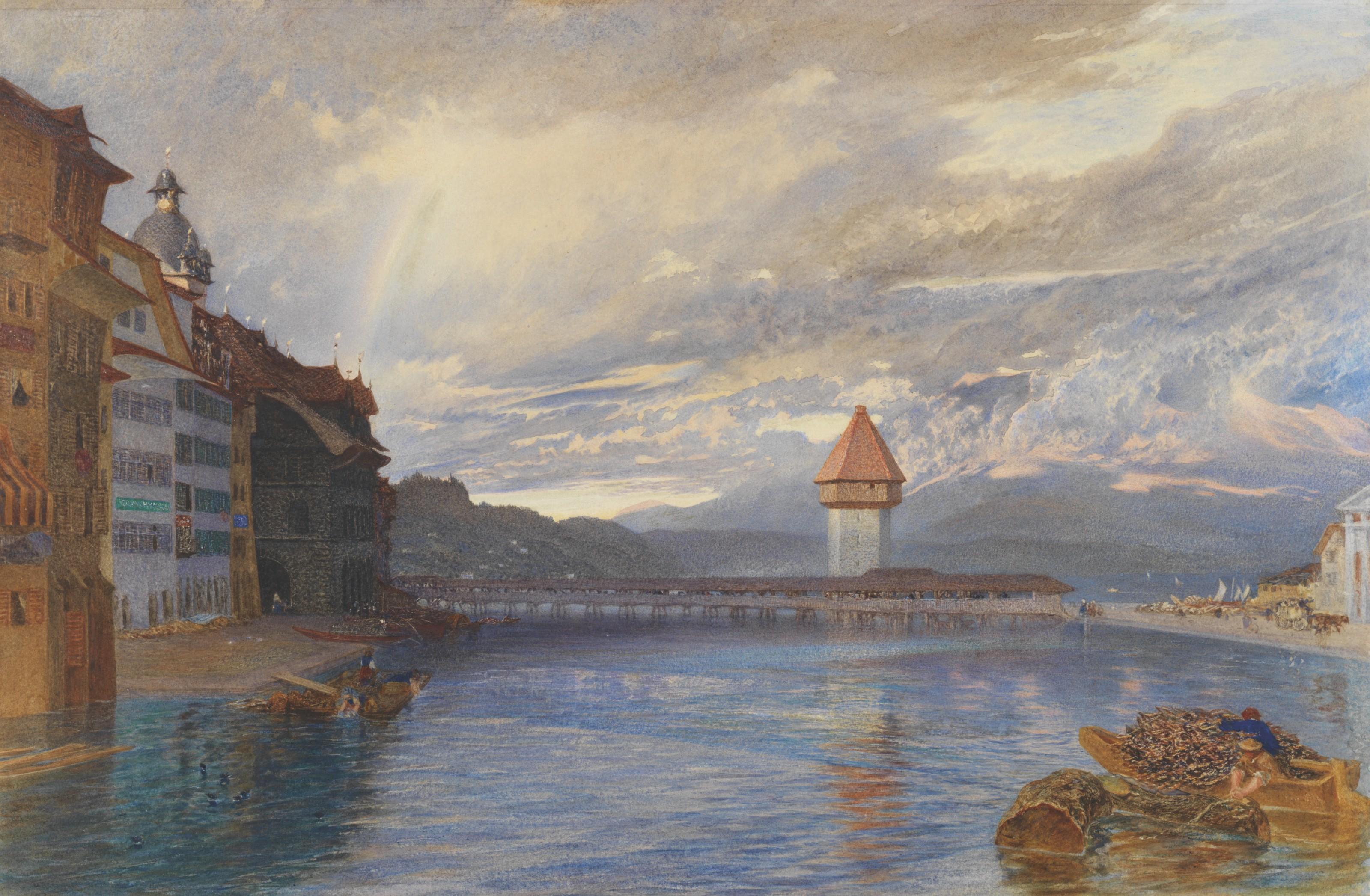 Alfred William Hunt, R.W.S. - Lucerne
