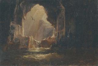 Alfred William Parsons - At the mouth of the cave