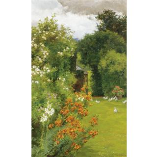 Alfred William Parsons - Orange Lilies