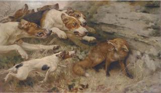 Alfred William Strutt, R.B.A. - \'Do your worst\'