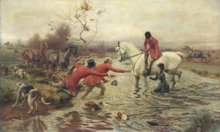 Alfred William Strutt - An unfortunate tumble