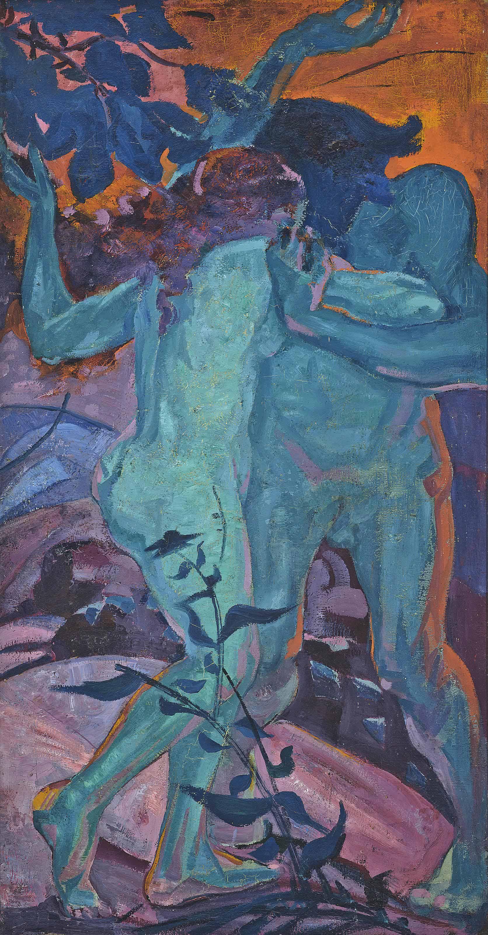 Alfred Wolmark, R.A. - Adam And Eve