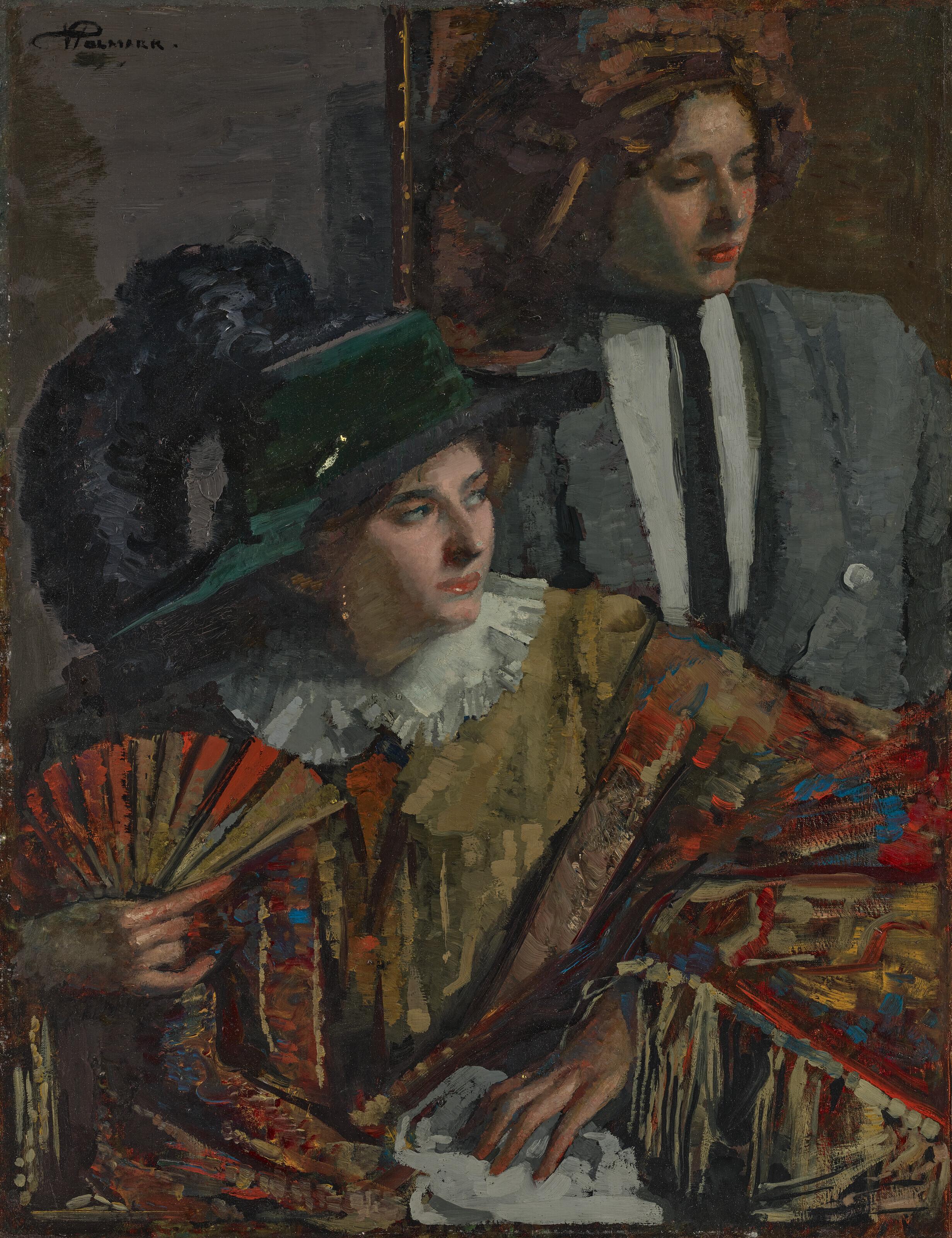 Alfred Wolmark - In costume - Sarah and Gitel