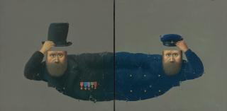Alfredo Castañeda - Untitled (Diptych)