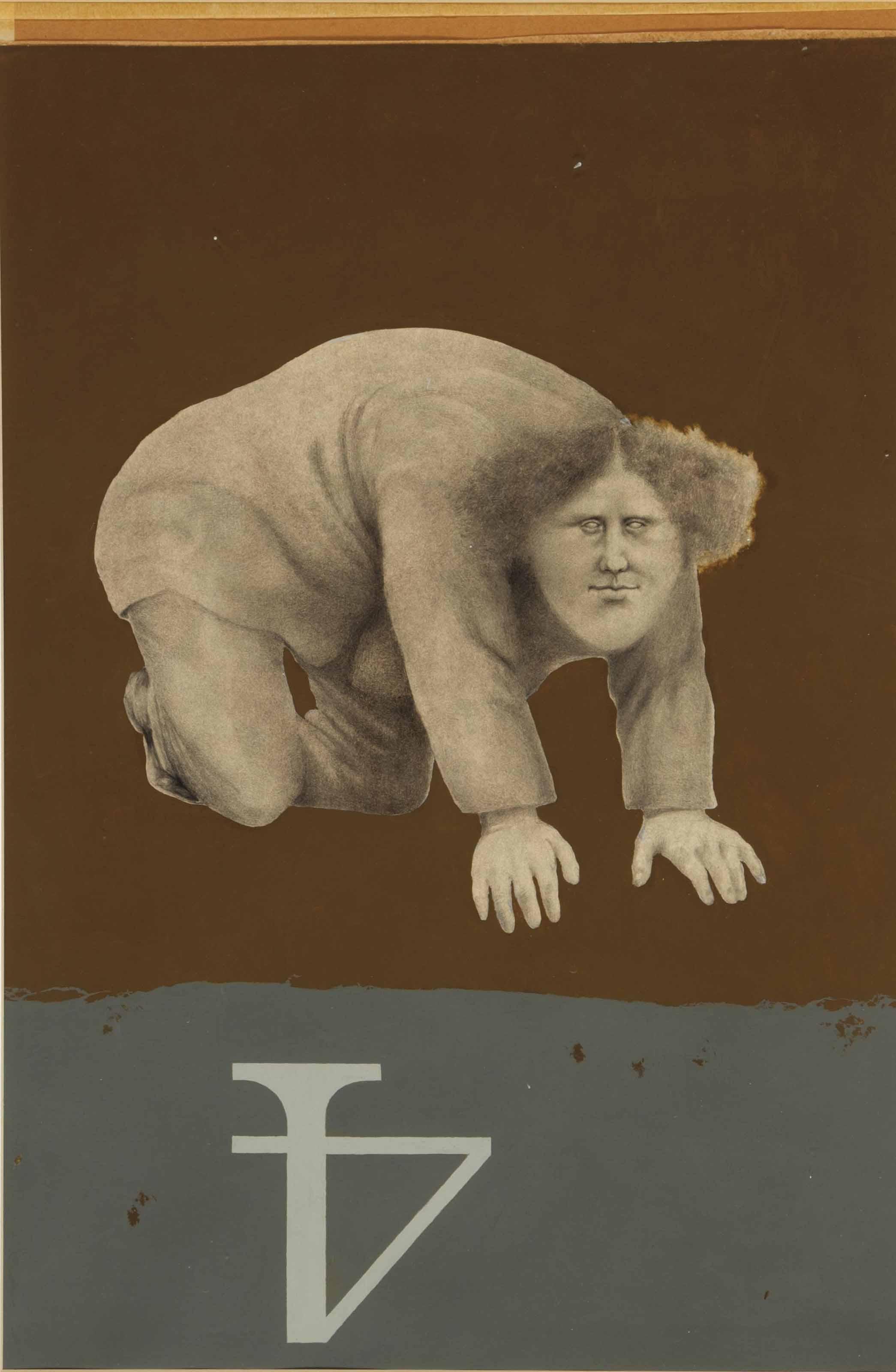 Alfredo Castañeda - Untitled (Man Crawling)