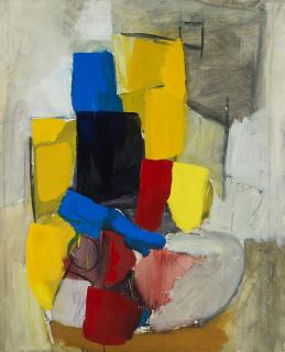 Alfredo Chighine - Natura morta con tavolozza