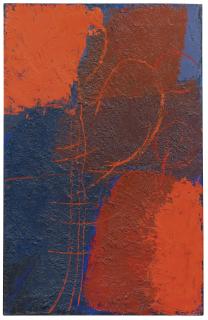 Alfredo Chighine - Rosso Blu Con Immagine