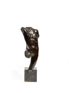 Alfredo Pina - Modèle en bronze représentant un Torse d\'homme, vers 1940
