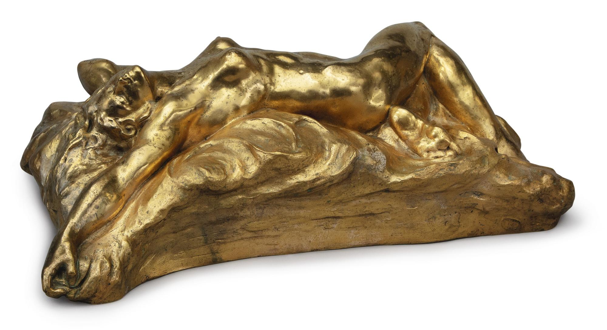 Alfredo Pina - Reclining Female Nude