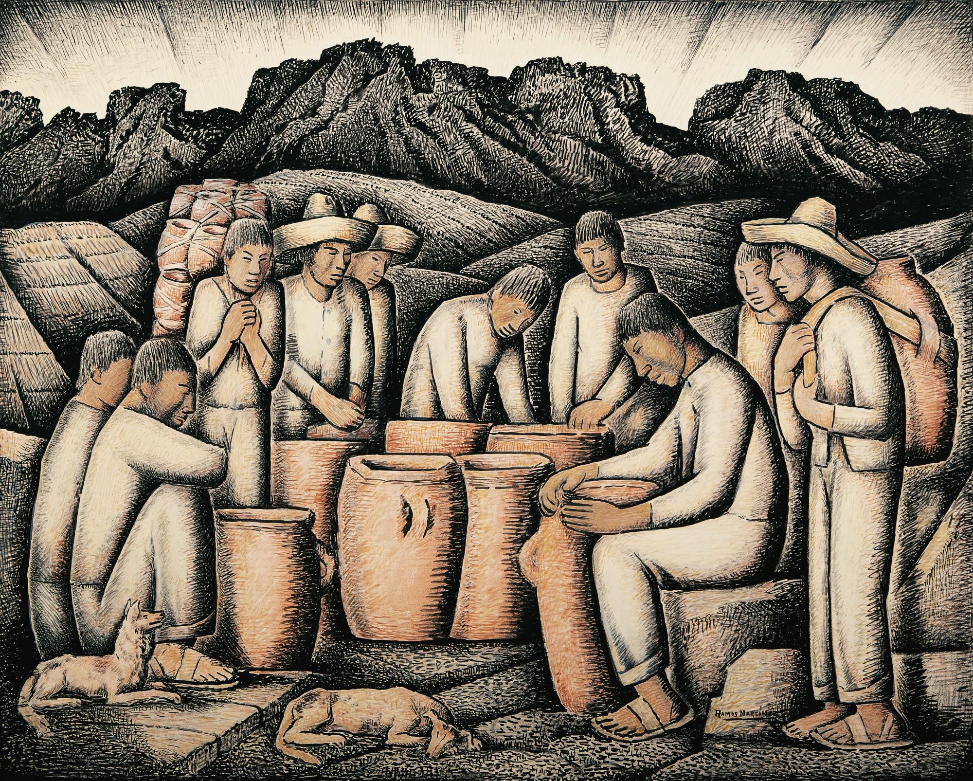 Alfredo Ramos Martínez - Alfareros