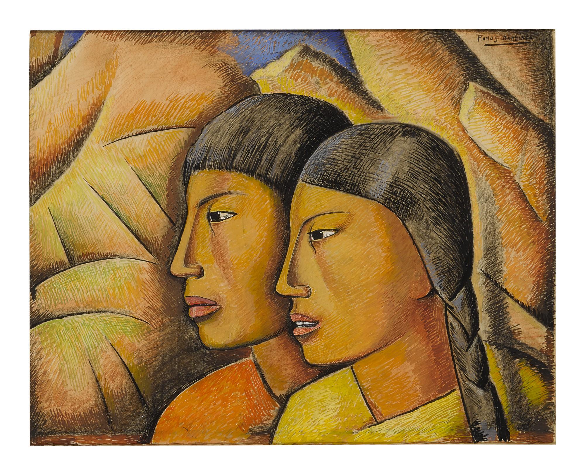 Alfredo Ramos Martínez - Amantes