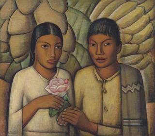 Alfredo Ramos Martinez - Casamiento indio