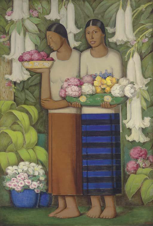 Alfredo Ramos Martinez - Flowers of Mexico