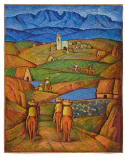 Alfredo Ramos Martínez - Los Charros Del Pueblo