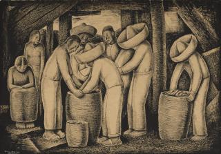 Alfredo Ramos Martínez - Los Pulqueros