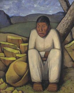 Alfredo Ramos Martinez - The Lonesome Indian