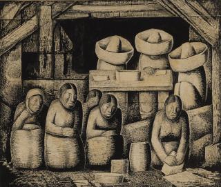 Alfredo Ramos Martínez - The Tamal Makers