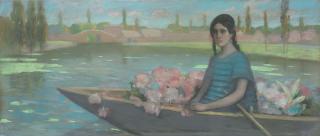 Alfredo Ramos Martínez - Vendedora de flores