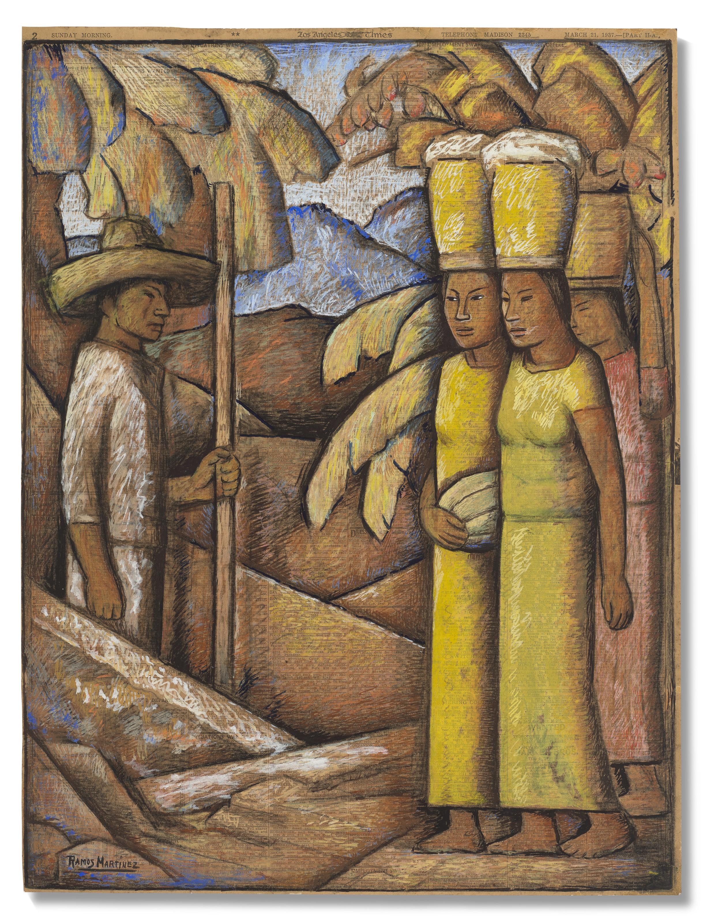 Alfredo Ramos Martínez - Vendedoras De Tamales