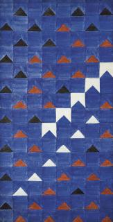 Alfredo Volpi - Bandeirinhas estruturadas