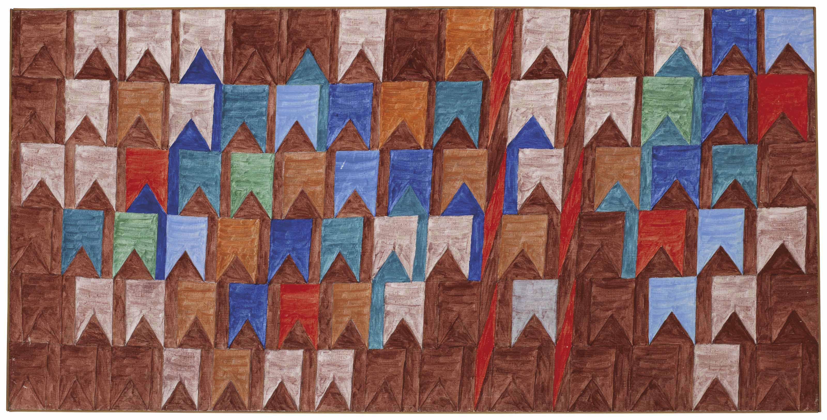 Alfredo Volpi - Bandeirinhas