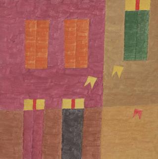 Alfredo Volpi - Fachada (No. 1342)