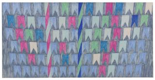 Alfredo Volpi - Mastros E Bandeirinhas