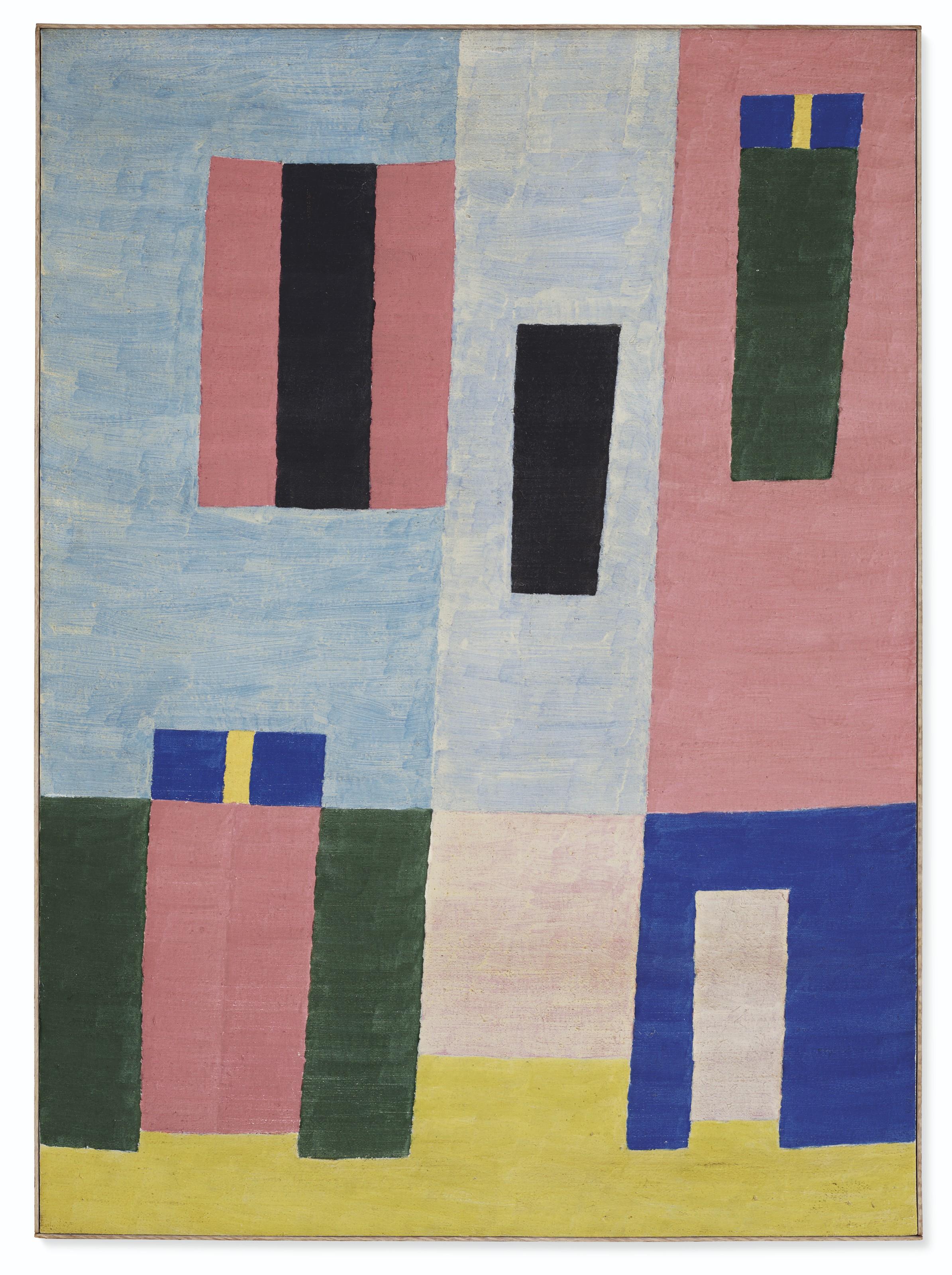 Alfredo Volpi - Untitled (Fachada)