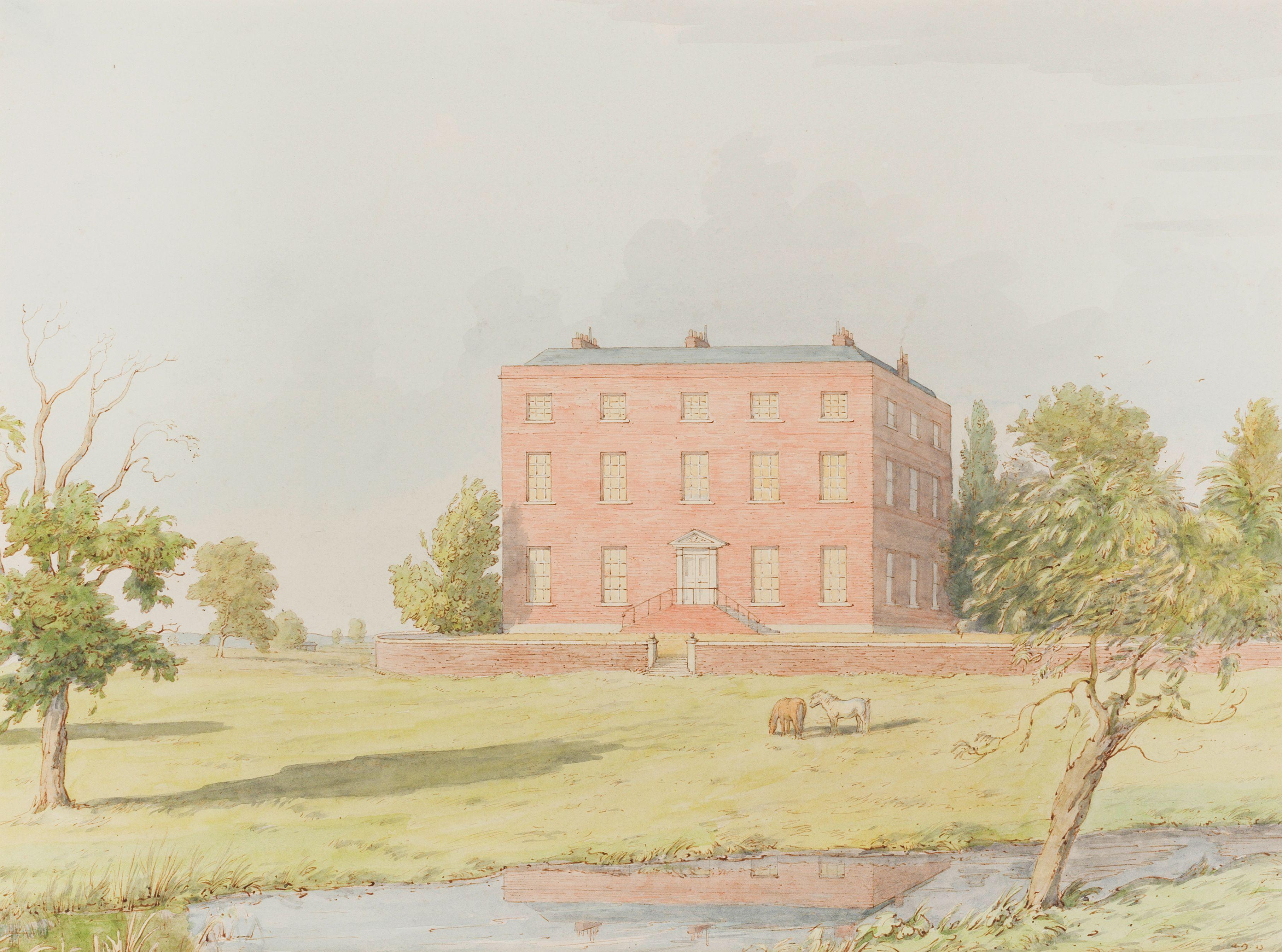 Algernon Cecil Newton R.A. - A Country House
