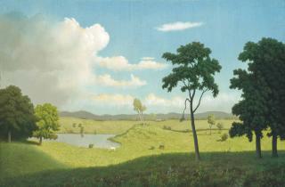 Algernon Cecil Newton, R.A. - Summer Landscape