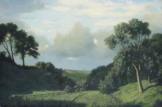 Algernon Newton, R.A. - A Yorkshire Landscape
