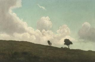 Algernon Newton, R.A. - Cumulus Clouds