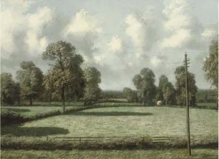 Algernon Newton, R.A. - England From A Passing Train