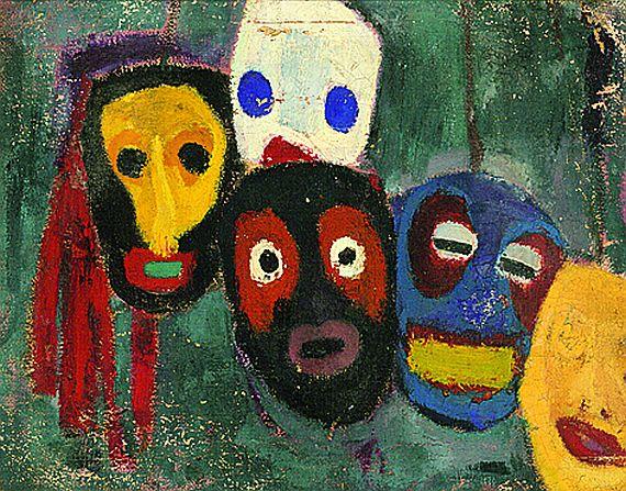 Ali Baumgarten - Masken II