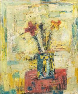 Ali Imam - Untitled (Still Llfe With Flowers)