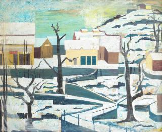 Ali Imam - Untitled (Winterscape)